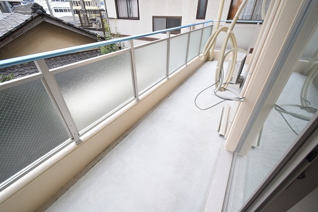 植木マンション西麻布 ベランダ